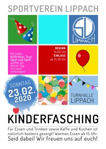 SV_Lippach_A3-Plakat_kinderfasching